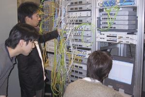 光IPネットワークの実験