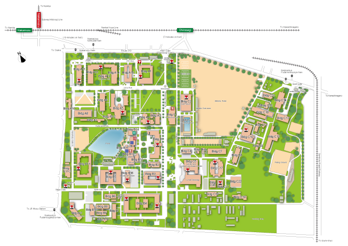 Habikino Campus MAP