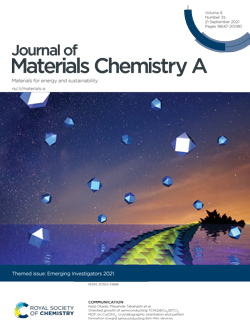 a cover picture of "Materials Chemistry A"