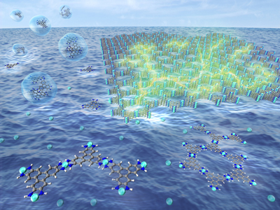 On-water molecular crafting of conducting MOF nanosheets