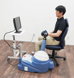 ReoGo upper extremity rehabilitation device used for the study