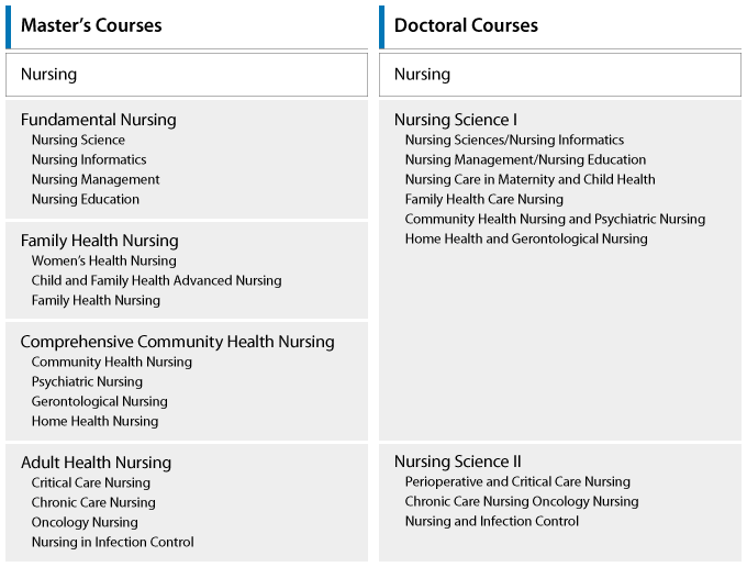 Master’s/Doctoral Courses